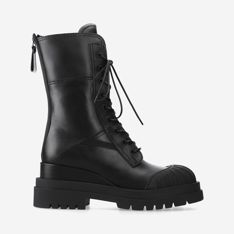 Premiata Stivaletti Jiro M6561D in vitello e silicone