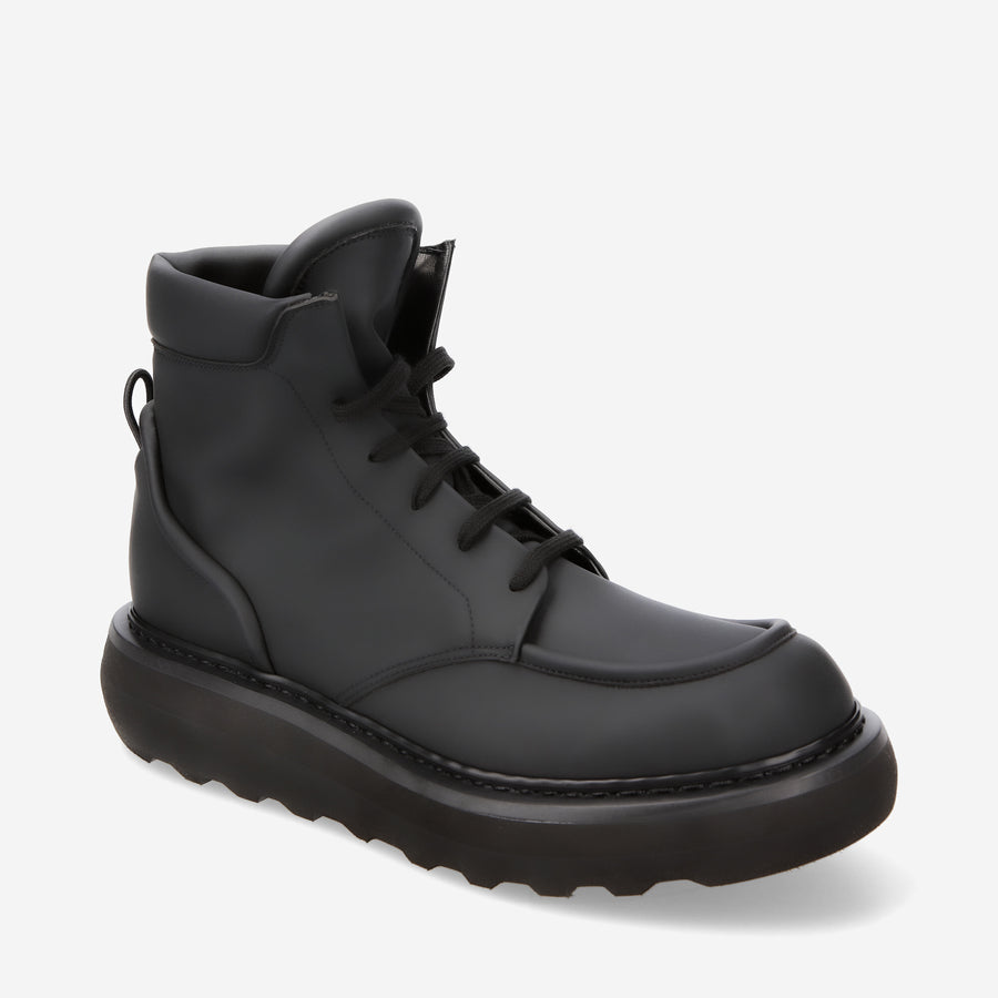 Premiata Stivaletti Stringati Cal 32130E In Gommato