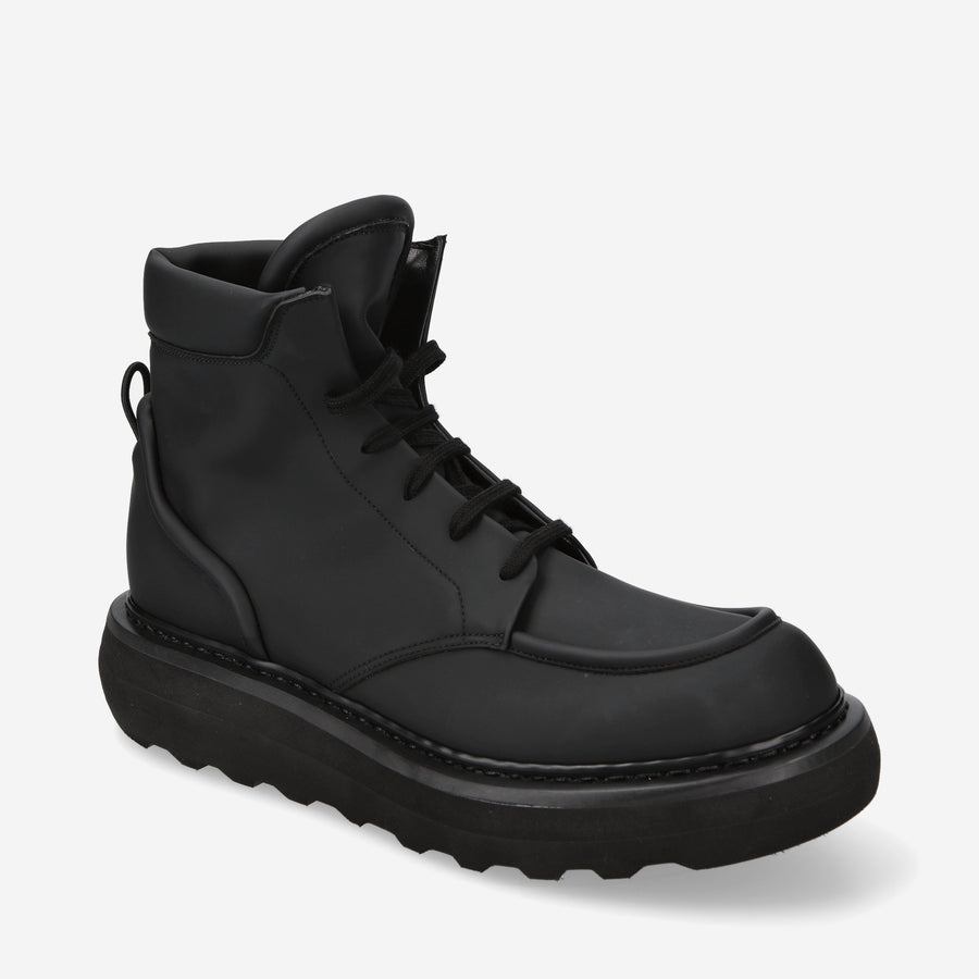 Premiata Stivaletti Stringati Cal 32130YE In Gommato