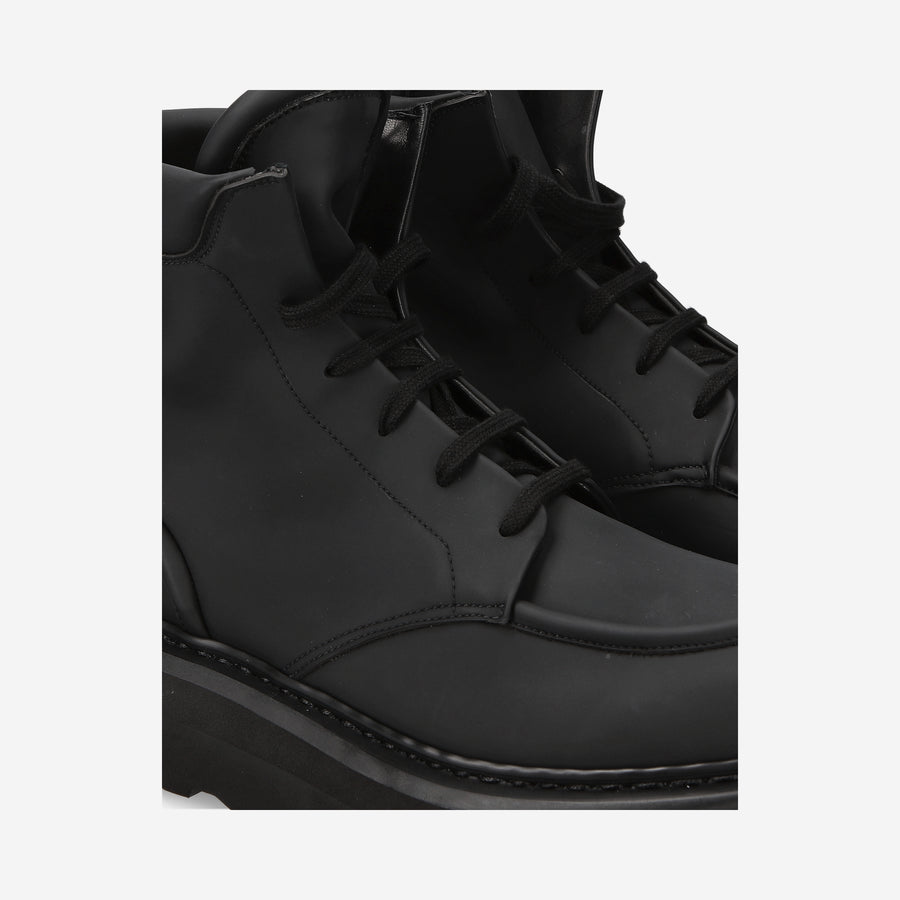 Premiata Stivaletti Stringati Cal 32130YE In Gommato