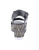 BUENO Sandalo Con Zeppa Donna BUENO U7003 NERO