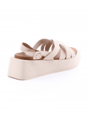 BUENO Sandalo Con Zeppa Donna BUENO Y5904 CREMA