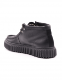 CLARKS Polacco Casual Uomo CLARKS TORHILL HI BLK LEA In Pelle