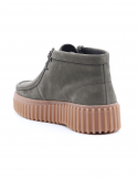 CLARKS Polacco Donna CLARKS TORHILL MOSS DKRGREEN In Pelle Nabuck