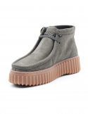 CLARKS Polacco Donna CLARKS TORHILL MOSS DKRGREEN In Pelle Nabuck