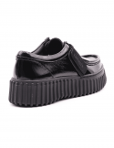 CLARKS Scarpa Bassa Donna CLARKS TORHILL BEE BLKPATEN In Pelle Verniciata