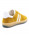 ED PARRISH Sneakers Uomo ED PARRISH TRAINER UM091 In Camoscio Giallo Ocra