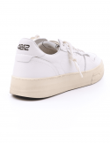 4B12 Sneakers Uomo QUATTROBARRADODICI HYPER 926 In Pelle Bianca