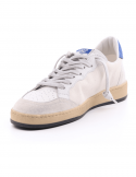 4B12 Sneakers Uomo QUATTROBARRADODICI PLAY NEW 64 In Pelle Bianca