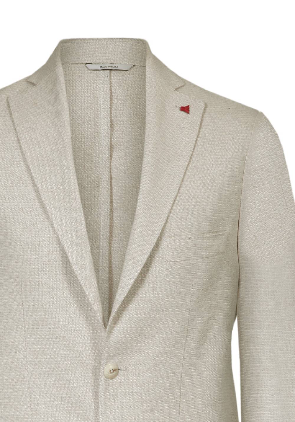 Primo Emporio Abito Mono Petto Tessuto Goffrato - Ecru