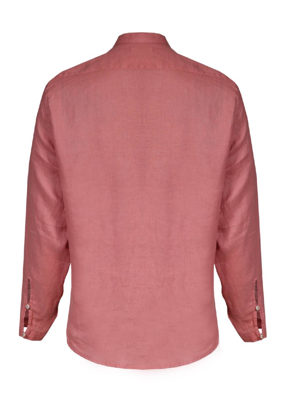 Primo Emporio Camicia Di Lino Manica Lunga Con Bottoni In Madreperla