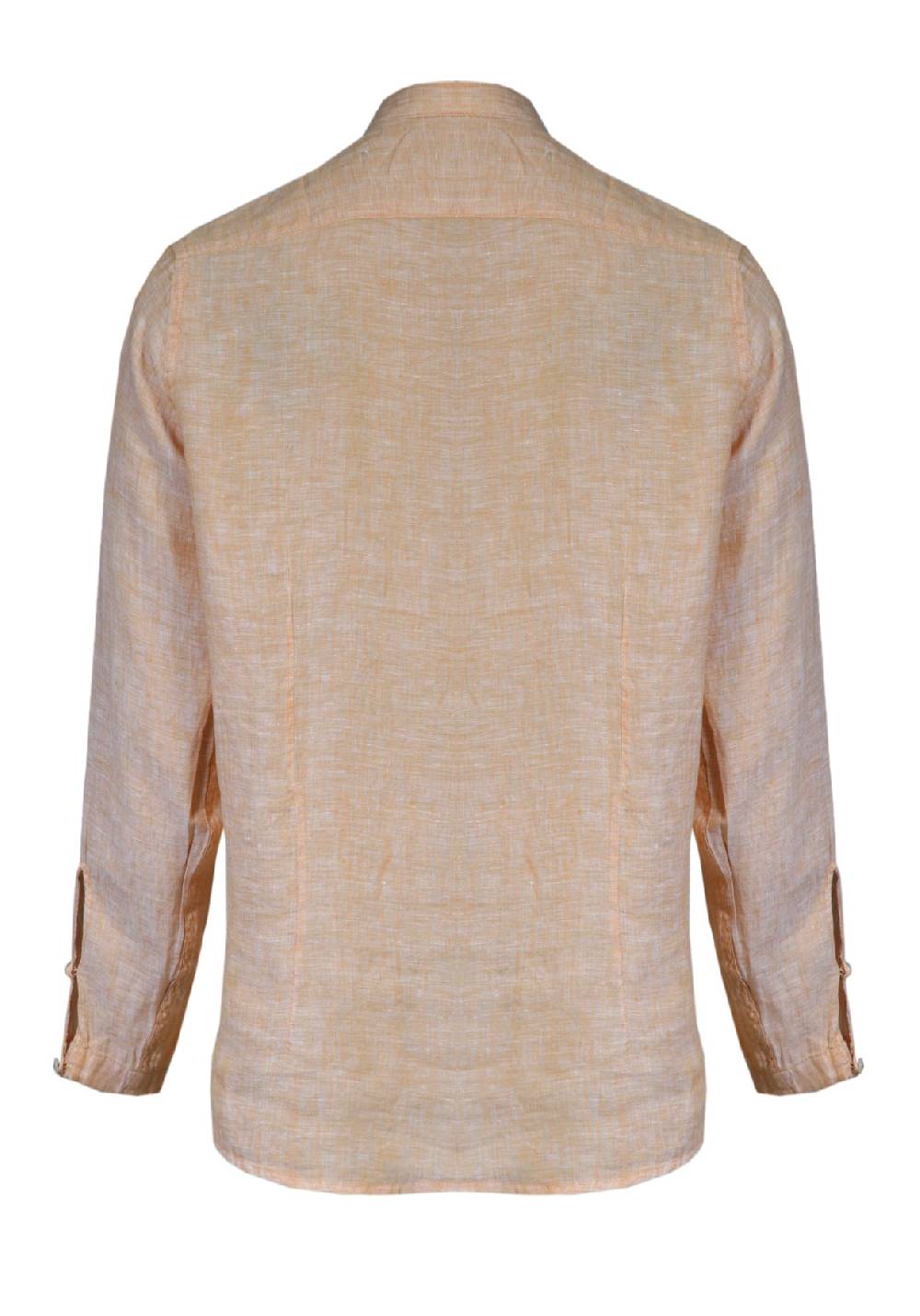 Primo Emporio Camicia Di Lino Manica Lunga Con Bottoni In Madreperla