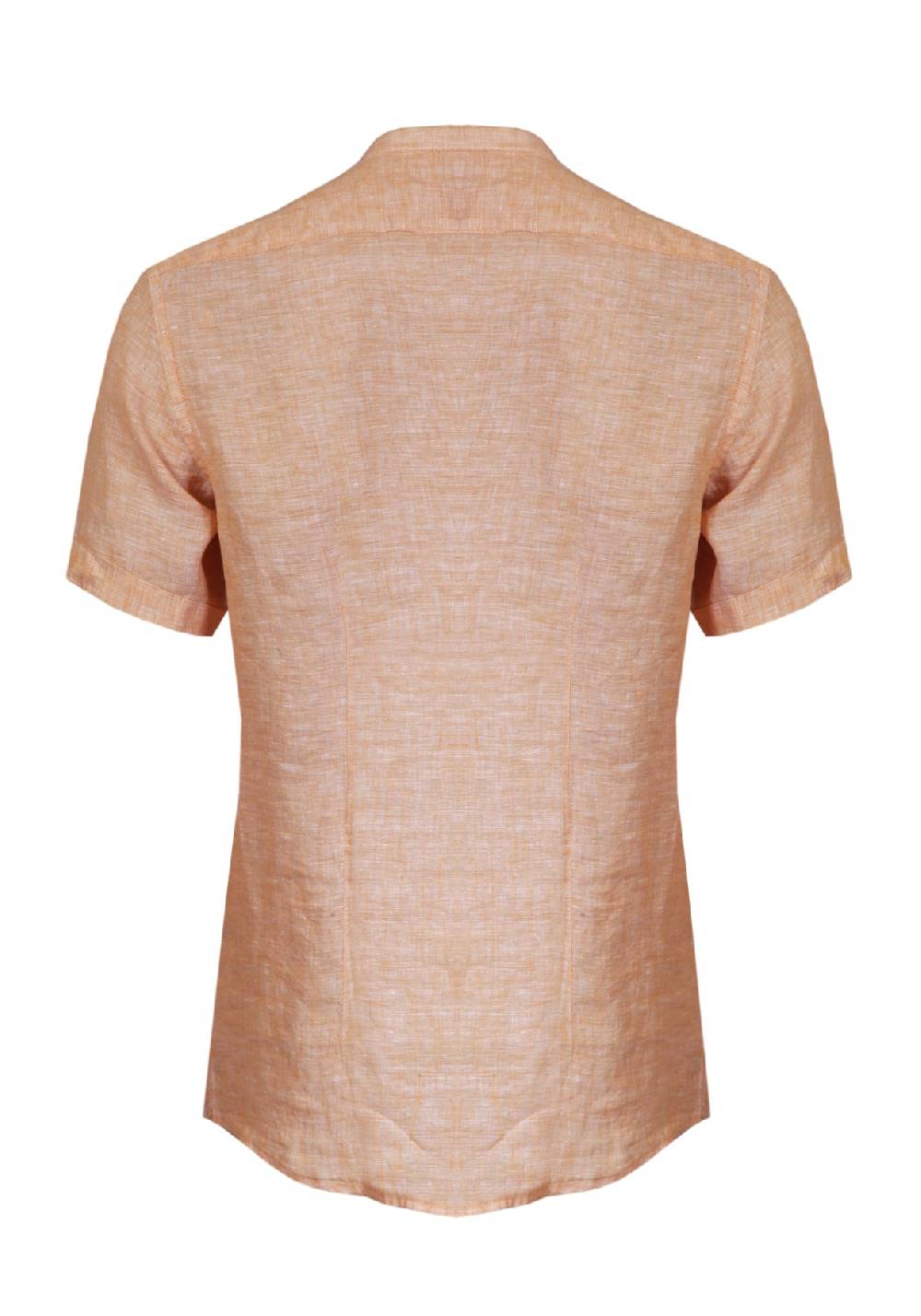 Primo Emporio Camicia Di Lino Mezza Manica Collo Coreano