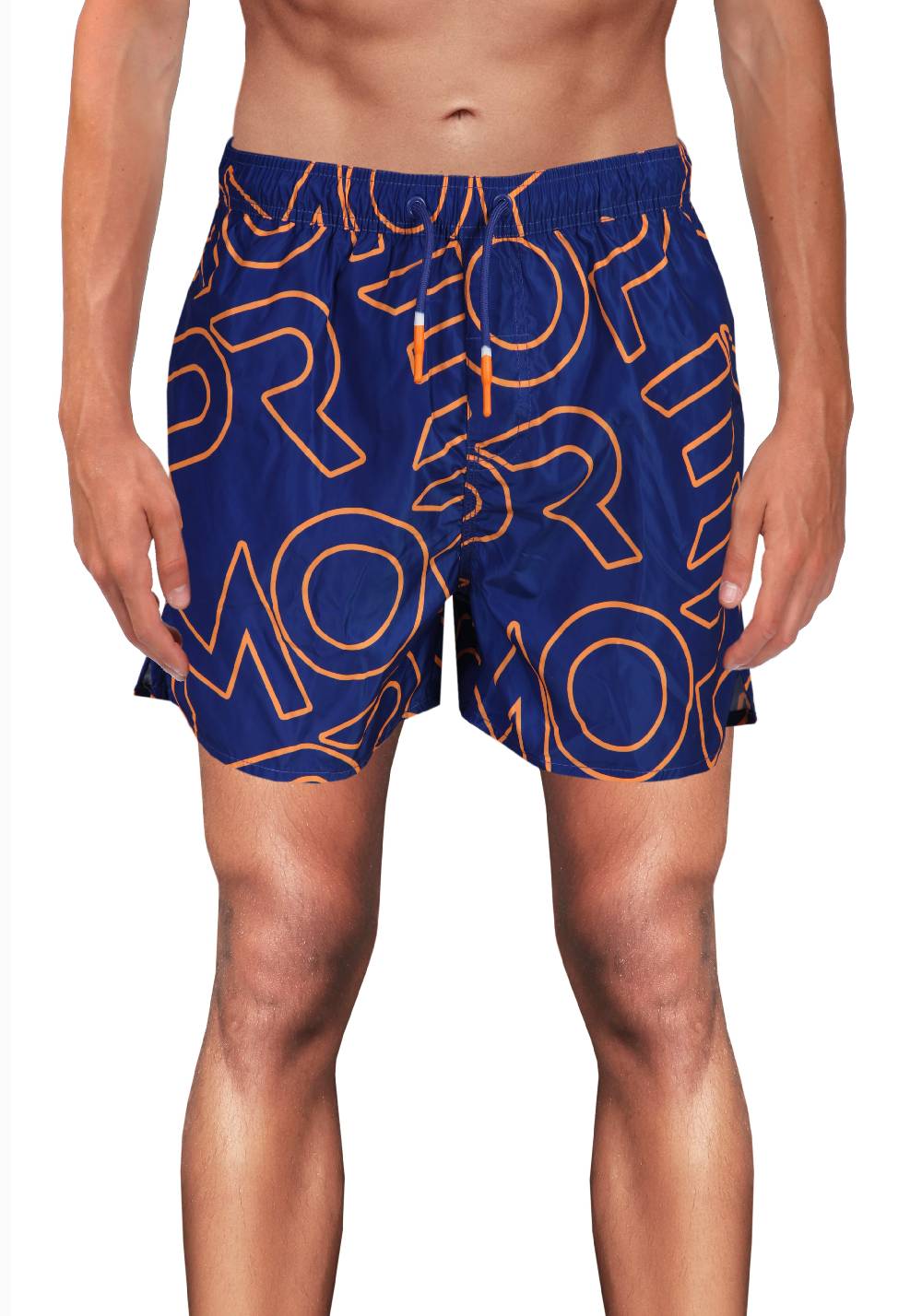 Primo Emporio Costume Boxer con Scritta Primo Emporio - Blue