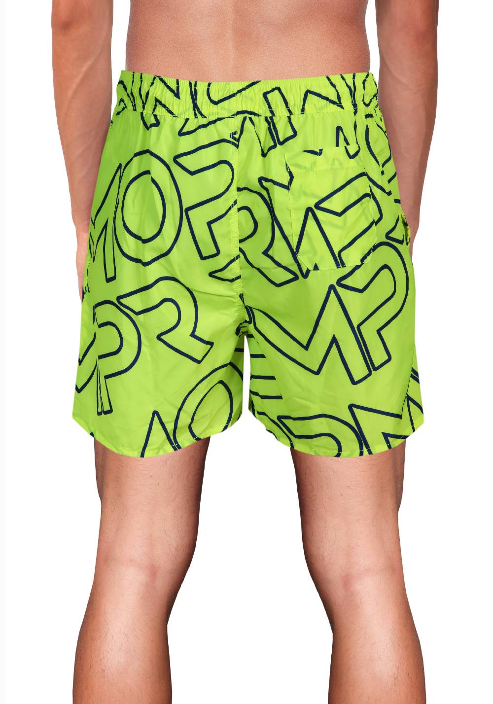 Primo Emporio Costume Boxer Con Scritta Primo Emporio - Giallo