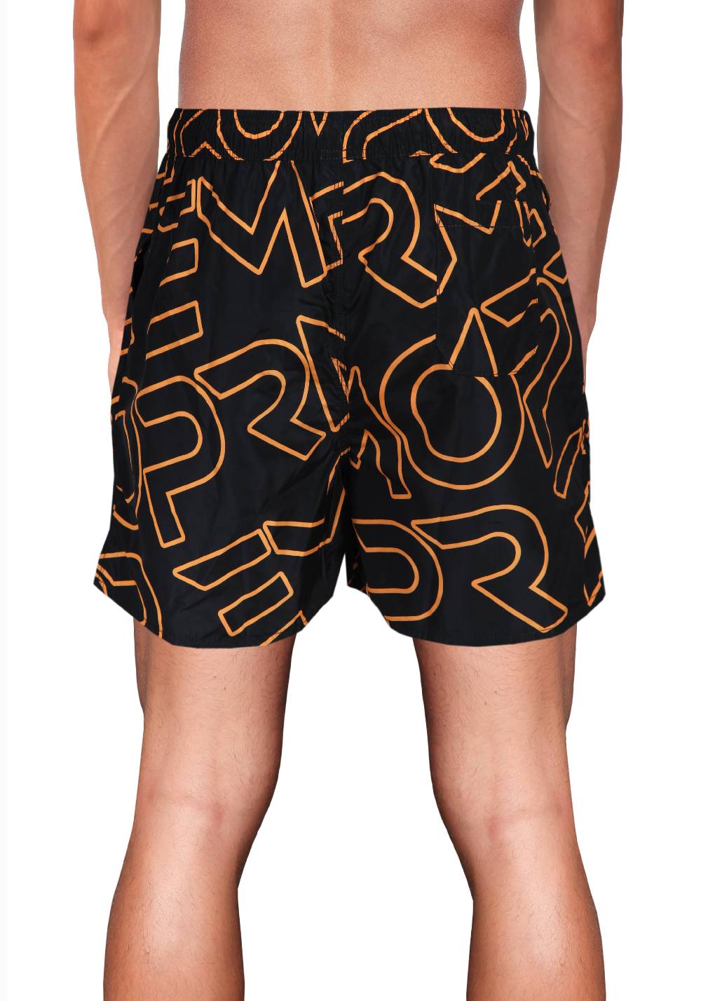 Primo Emporio Costume Boxer Con Scritta Primo Emporio - Nero