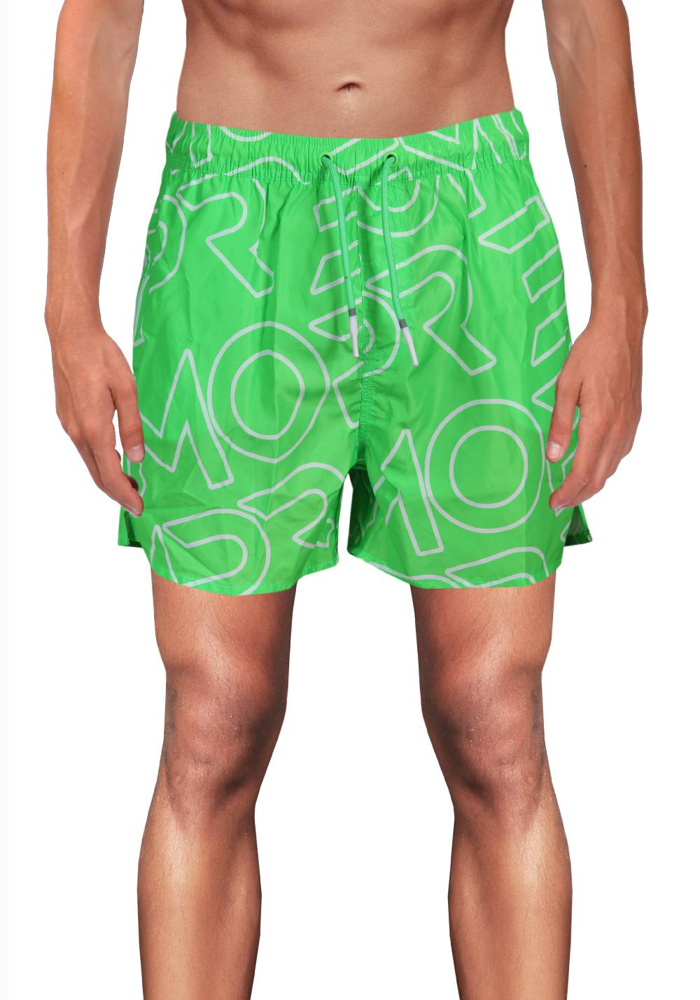 Primo Emporio Costume Boxer con Scritta Primo Emporio - Verde