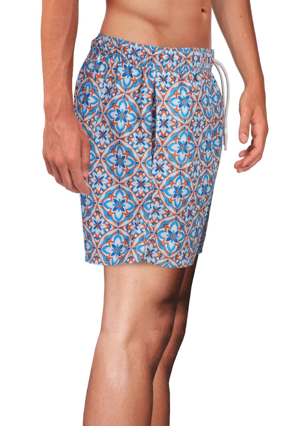 Primo Emporio Costume Stampa Digitale Con Forme Astratte