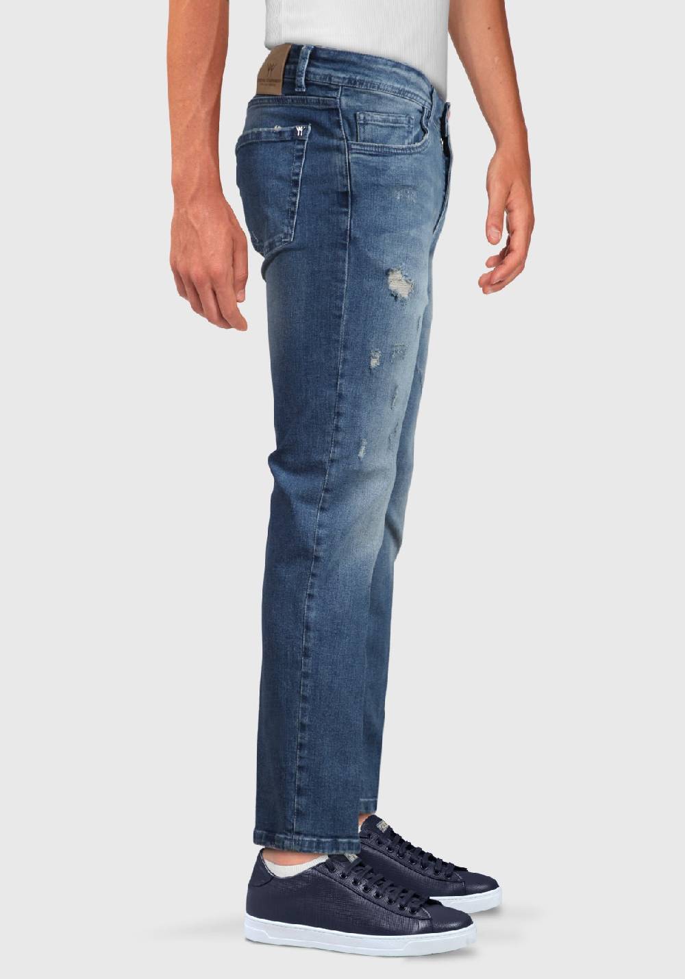 Primo Emporio Jeans regular con rotture lavaggio al Thè