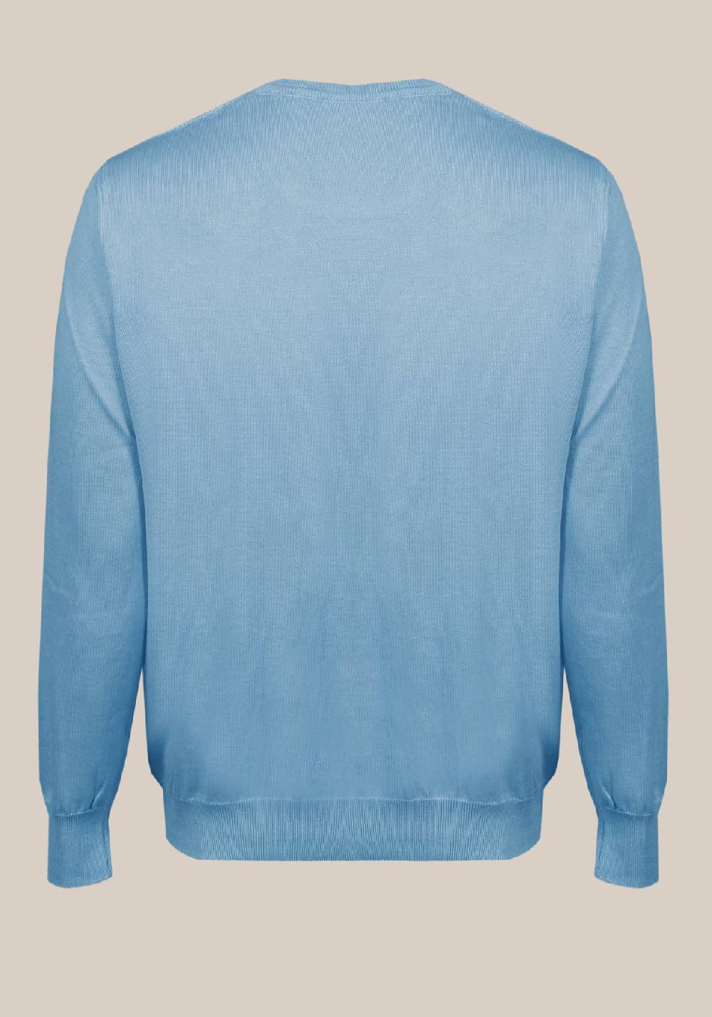 Primo Emporio Maglia Giro Collo Tessitura Punto Riso