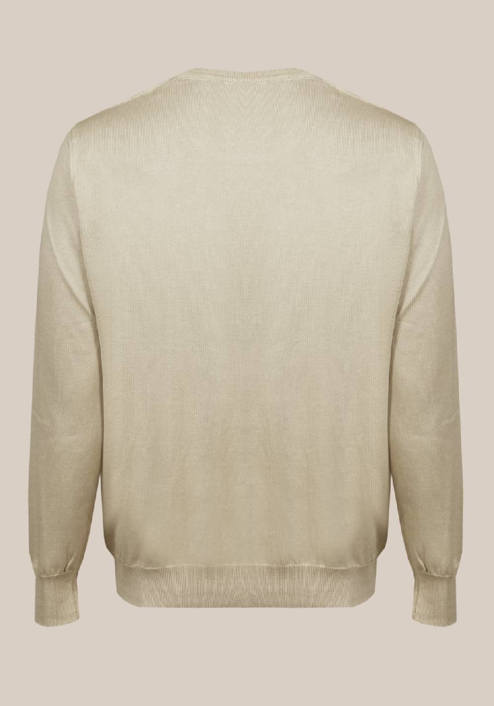 Primo Emporio Maglia Giro Collo Tessitura Punto Riso