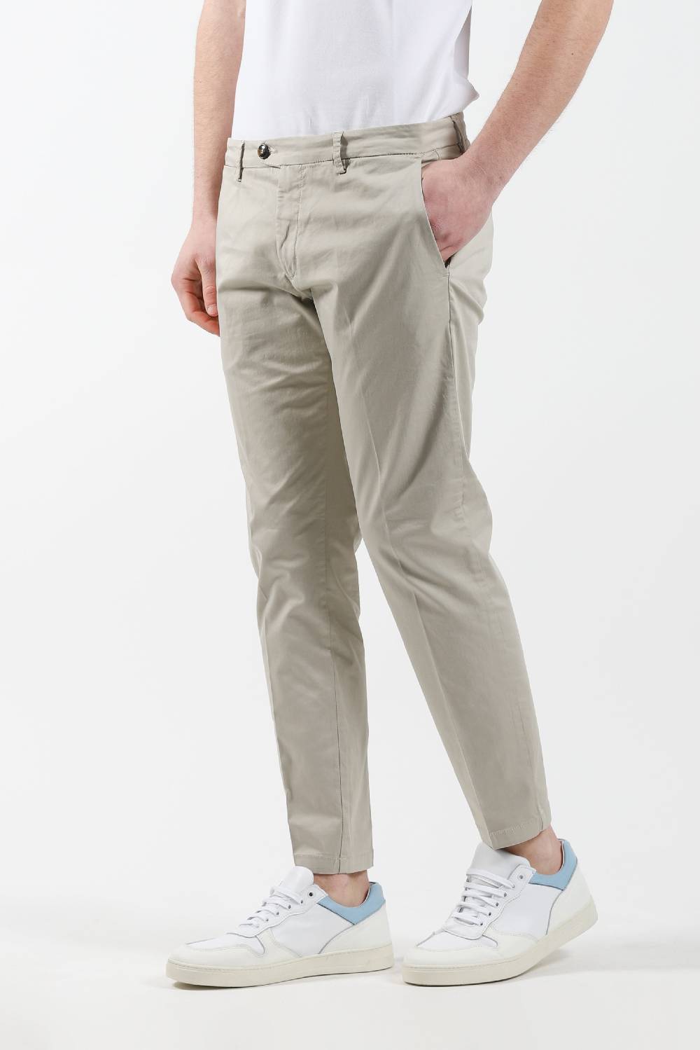 Primo Emporio Pantalone Chinos Tasca America - Sabbia