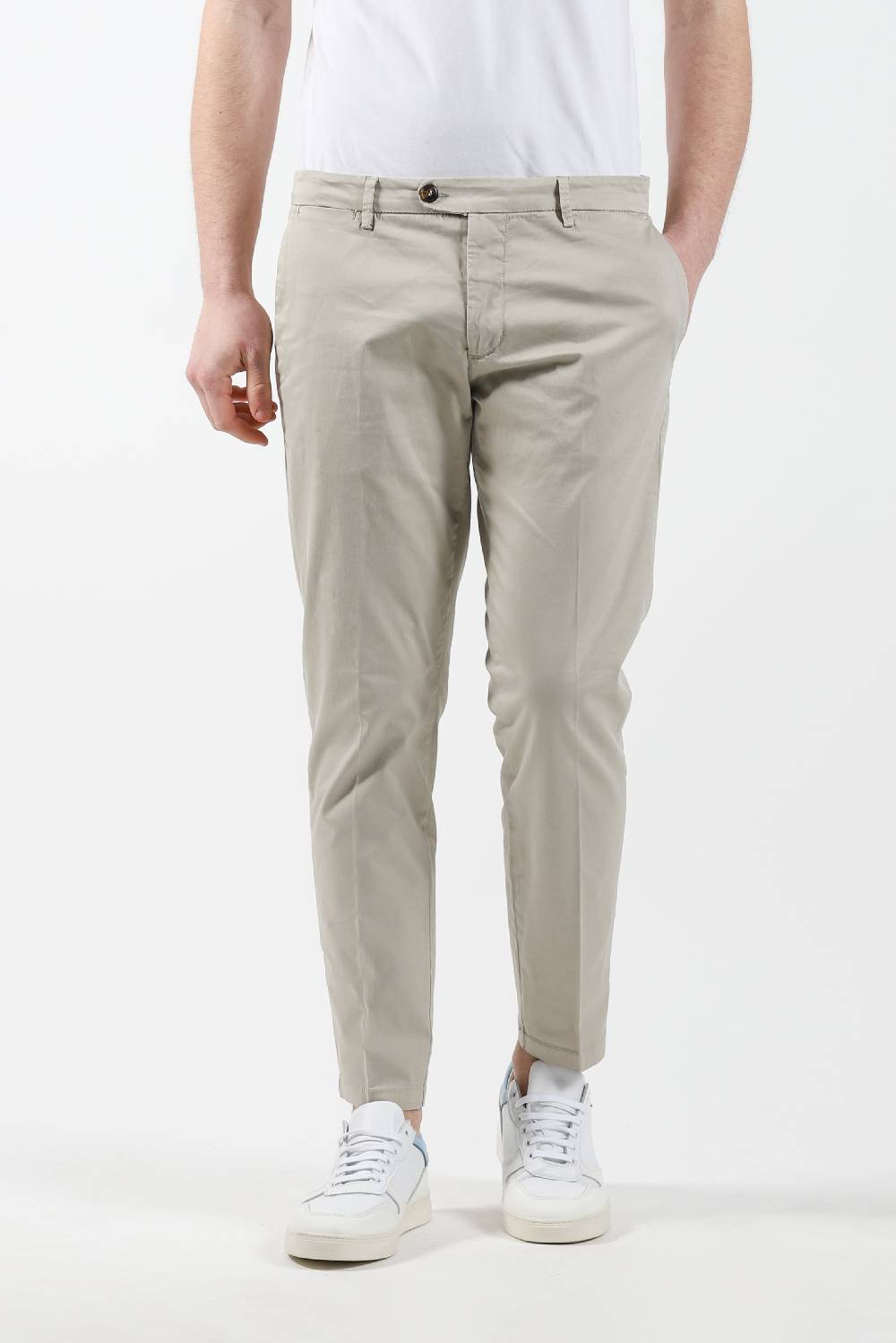 Primo Emporio Pantalone chinos tasca America - Sabbia