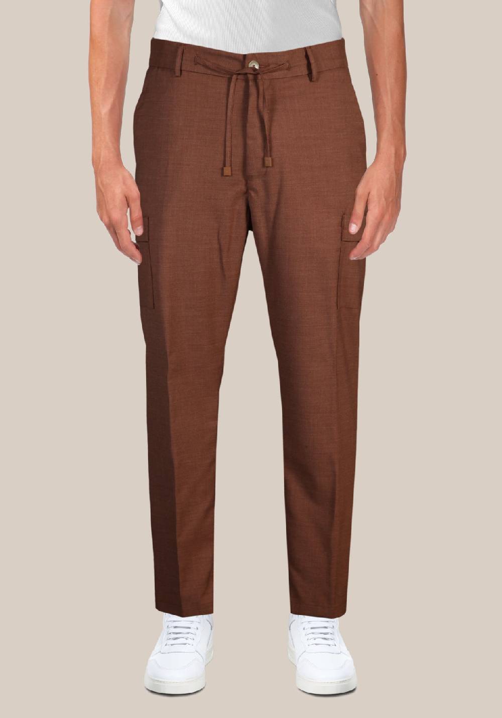 Primo Emporio Pantalone Cotone Con Tascone Laterale