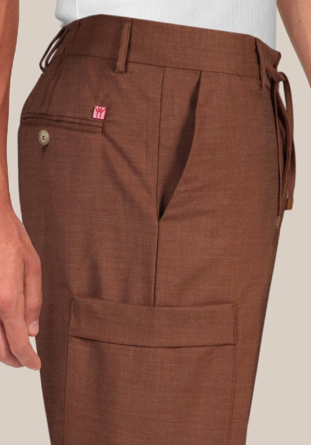Primo Emporio Pantalone cotone con tascone laterale