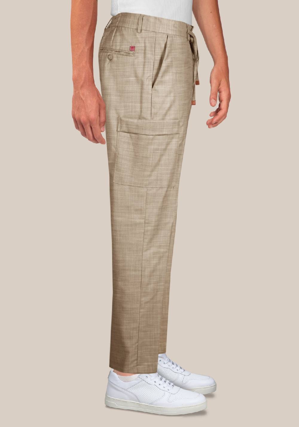 Primo Emporio Pantalone Cotone Con Tascone Laterale