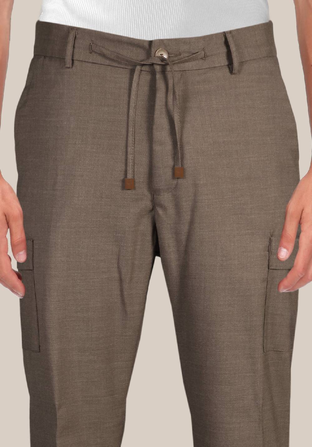 Primo Emporio Pantalone Cotone Con Tascone Laterale