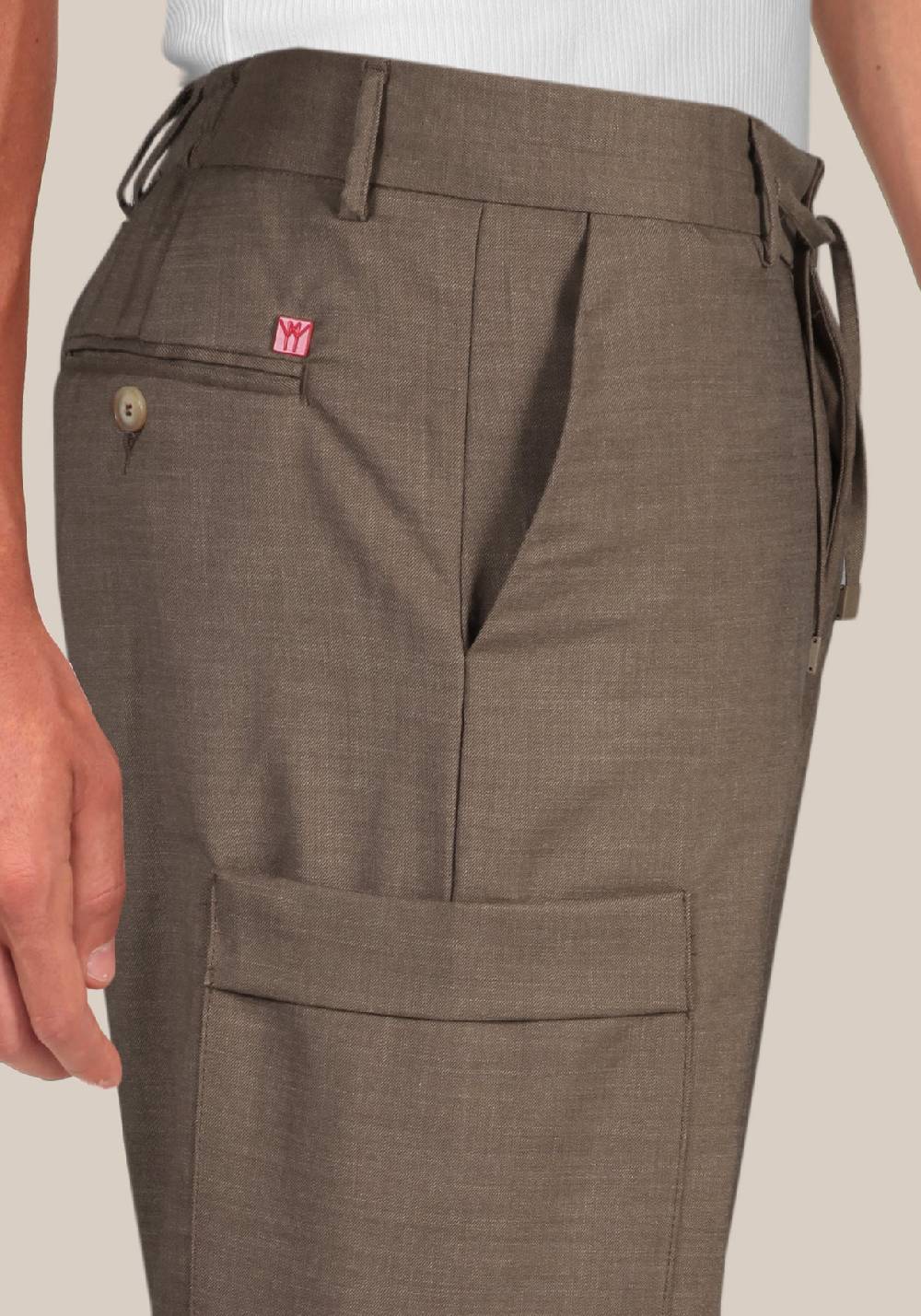 Primo Emporio Pantalone cotone con tascone laterale