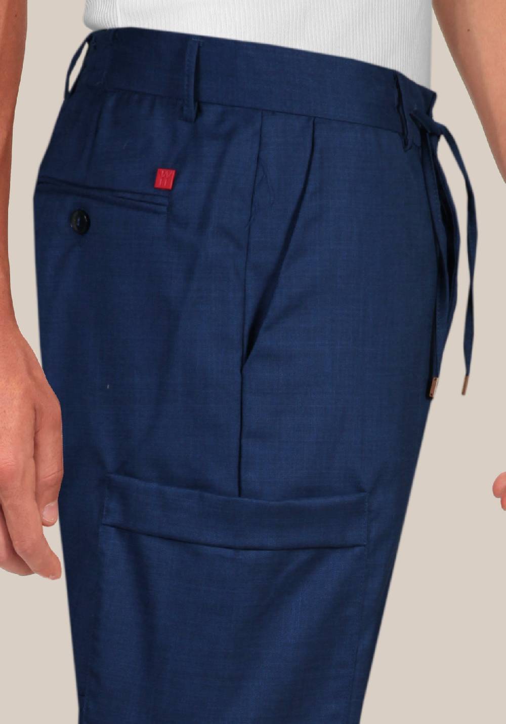 Primo Emporio Pantalone cotone con tascone laterale