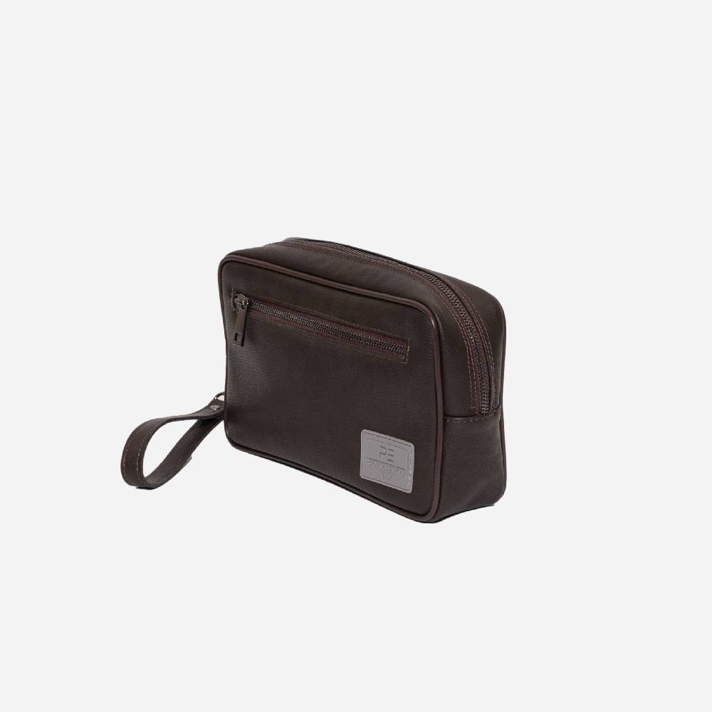 Primo Emporio Pochette in Eco-Pelle con Chiusura con zip