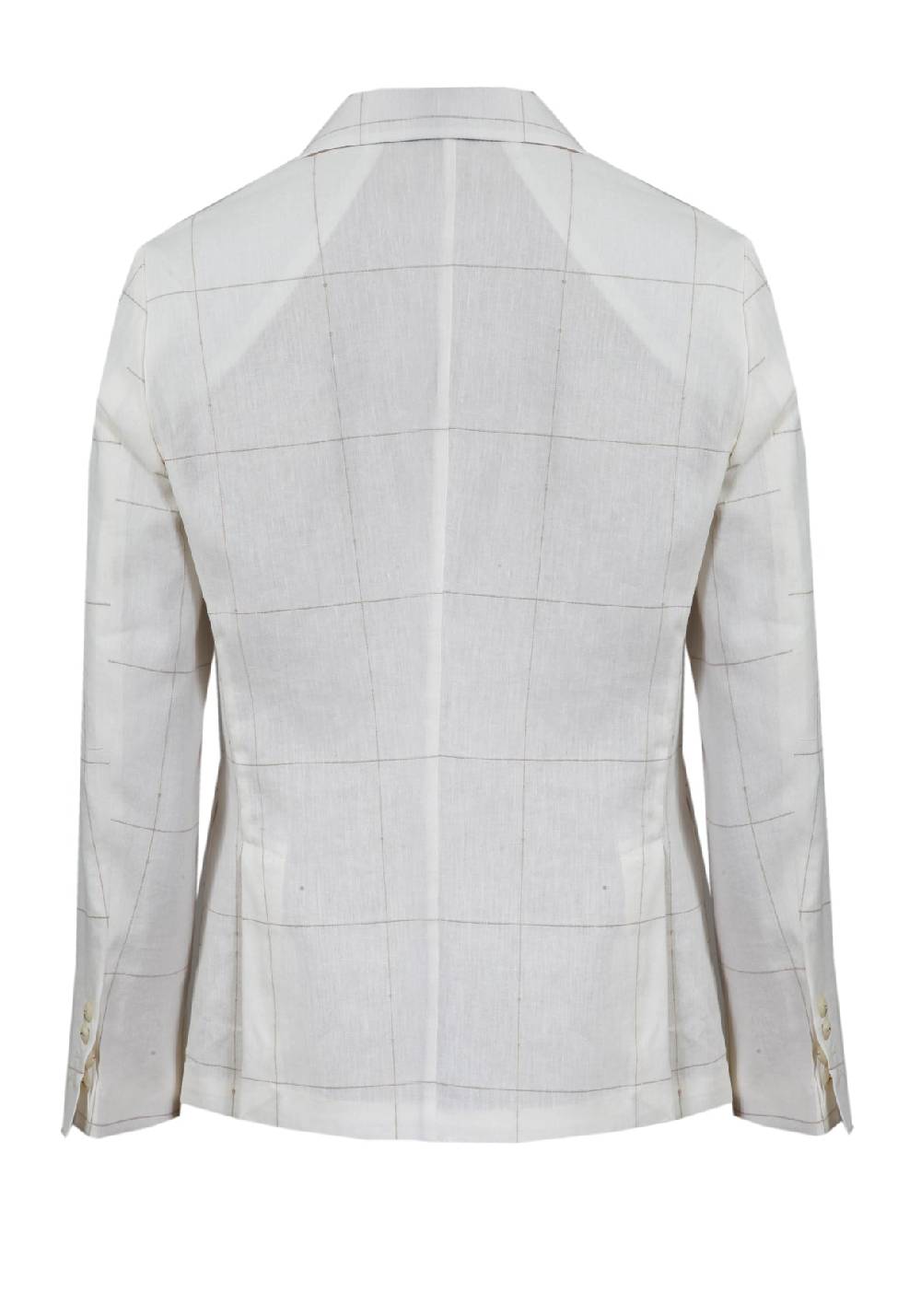 Primo Emporio Abito Doppio Petto A Quadro - Panna