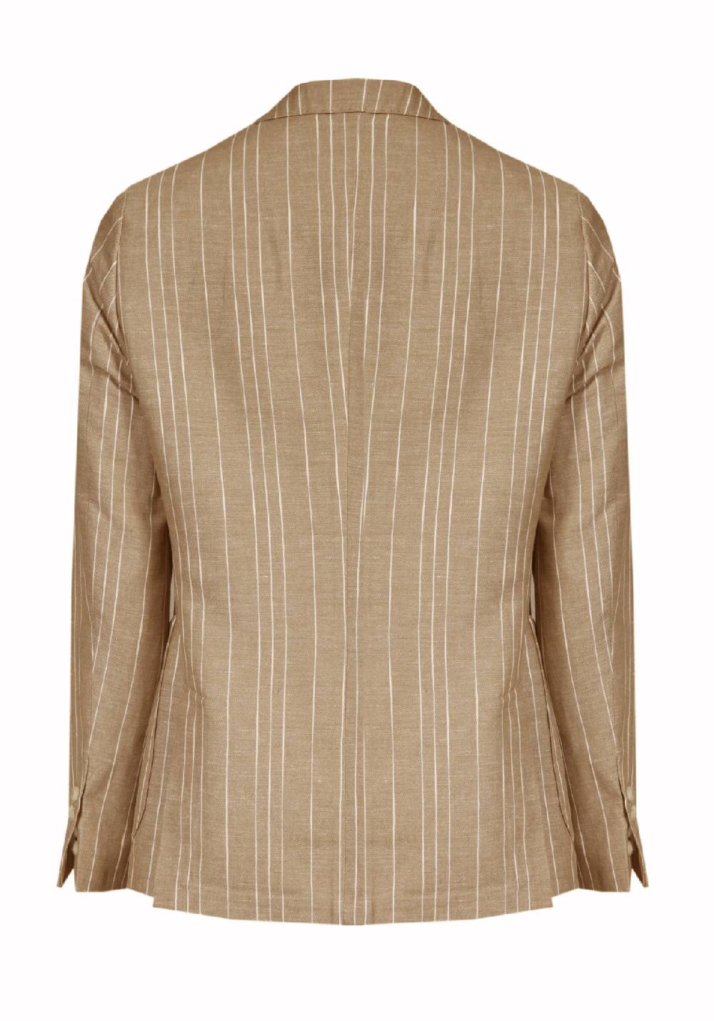 Primo Emporio Abito Mono Petto In Lino Rigato