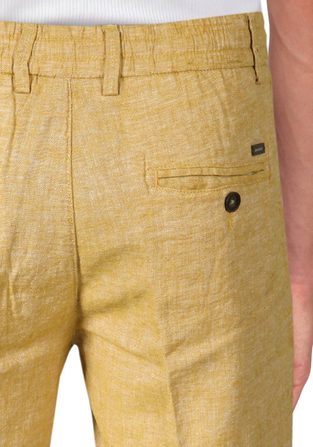 Primo Emporio Bermuda con laccio in Lino