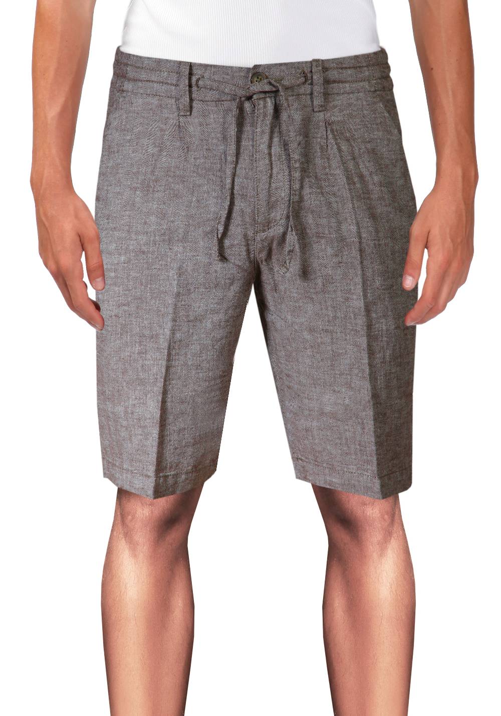 Primo Emporio Bermuda Con Laccio In Lino