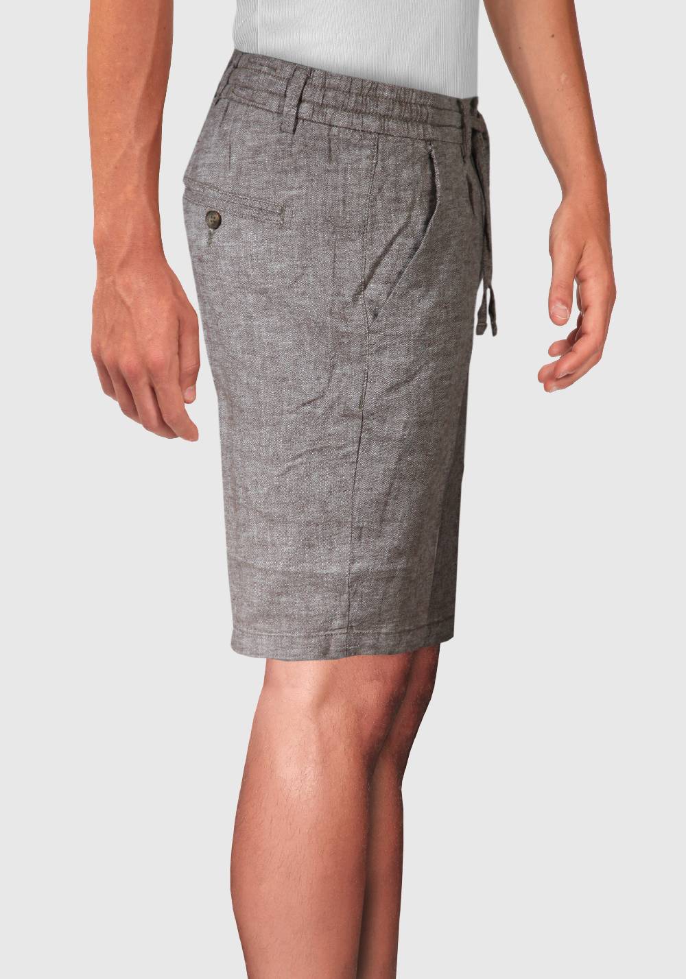 Primo Emporio Bermuda Con Laccio In Lino