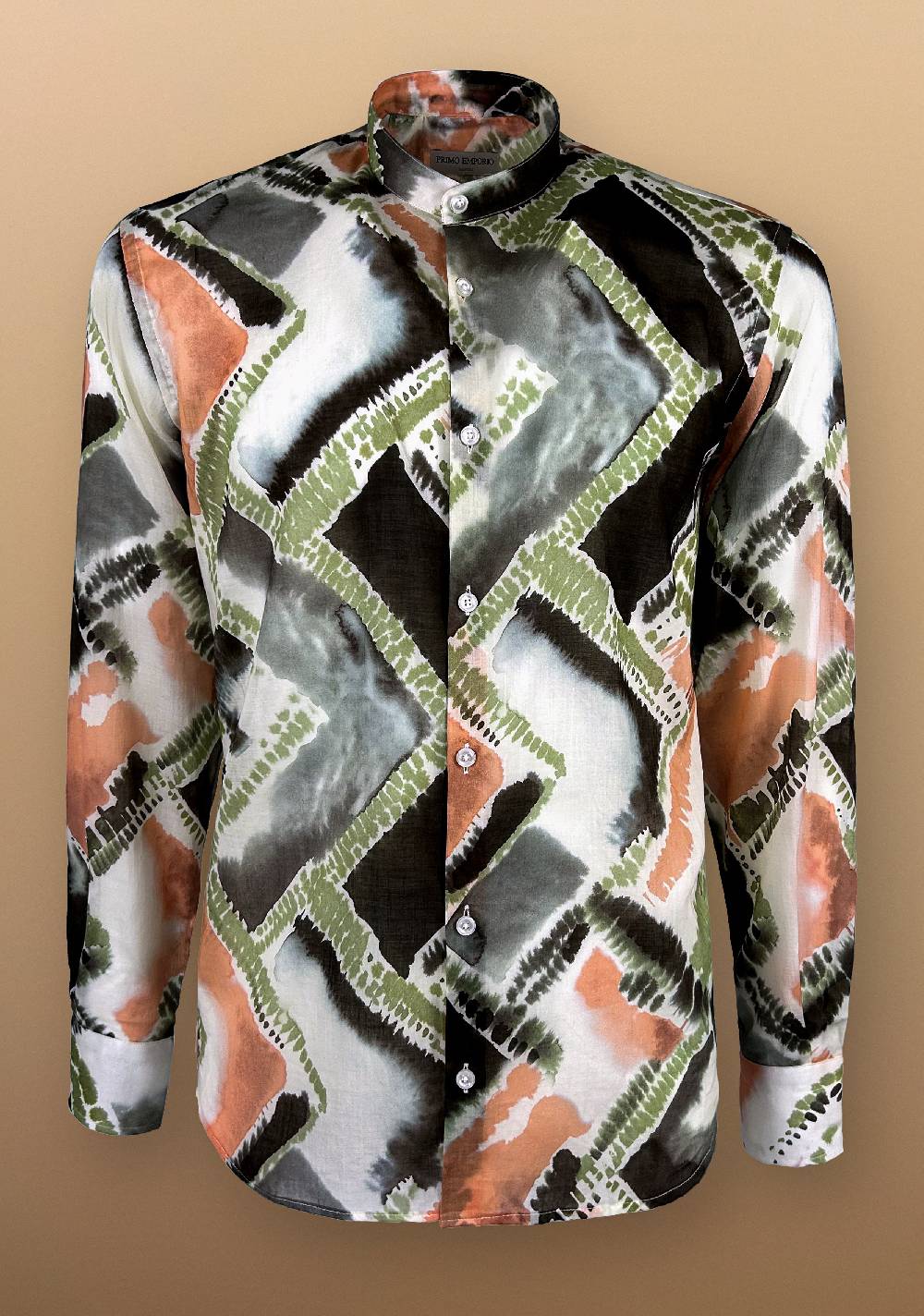 Primo Emporio Camicia coreana in Mussola di cotone