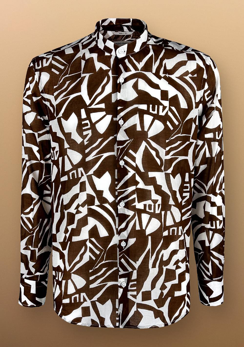 Primo Emporio Camicia Coreana In Mussola Di Cotone