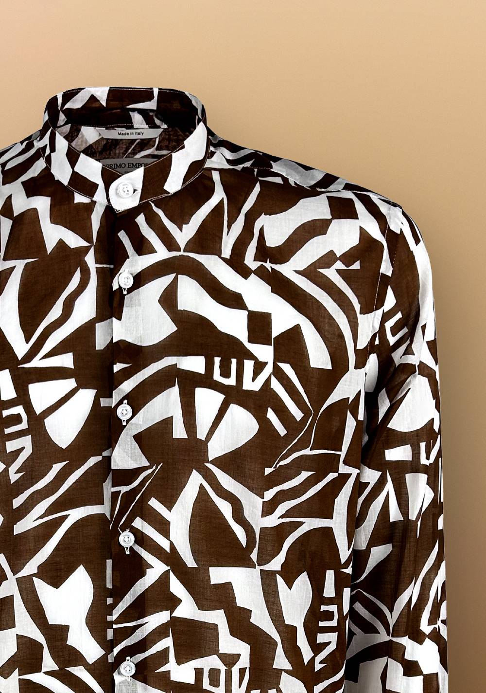 Primo Emporio Camicia coreana in Mussola di cotone