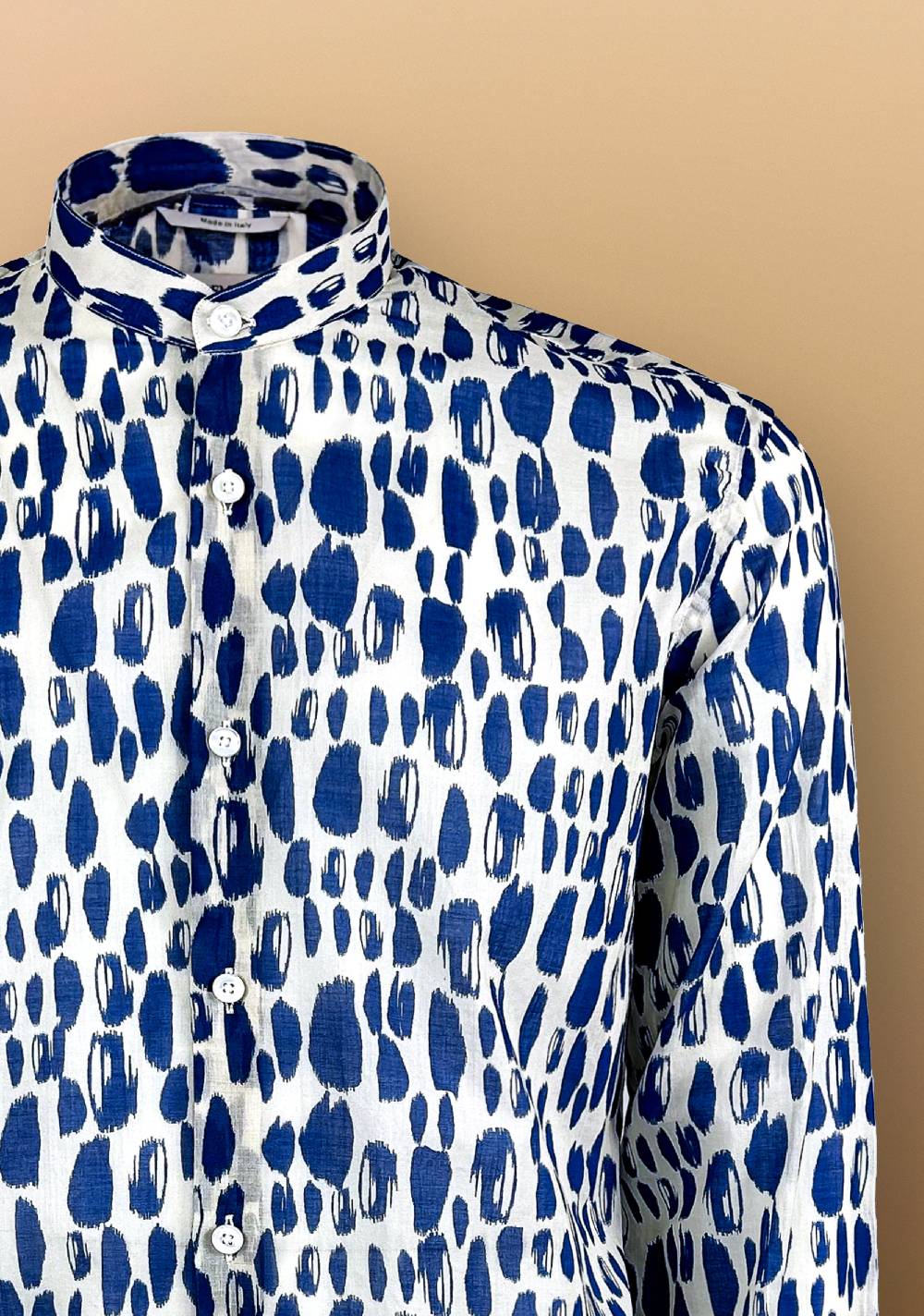 Primo Emporio Camicia Coreana In Mussola Di Cotone