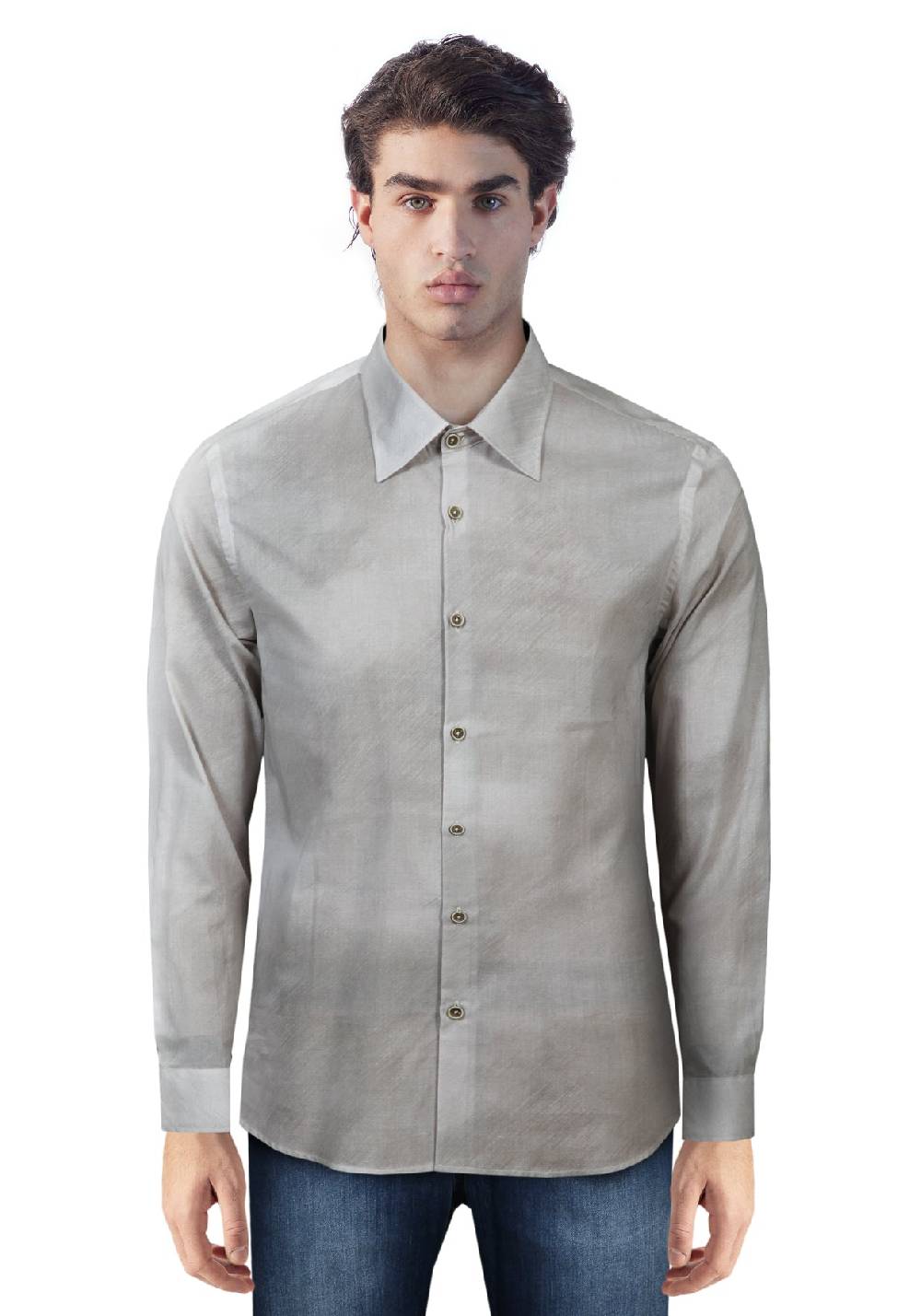 Primo Emporio Camicia In Cotone Fantasia Astratta