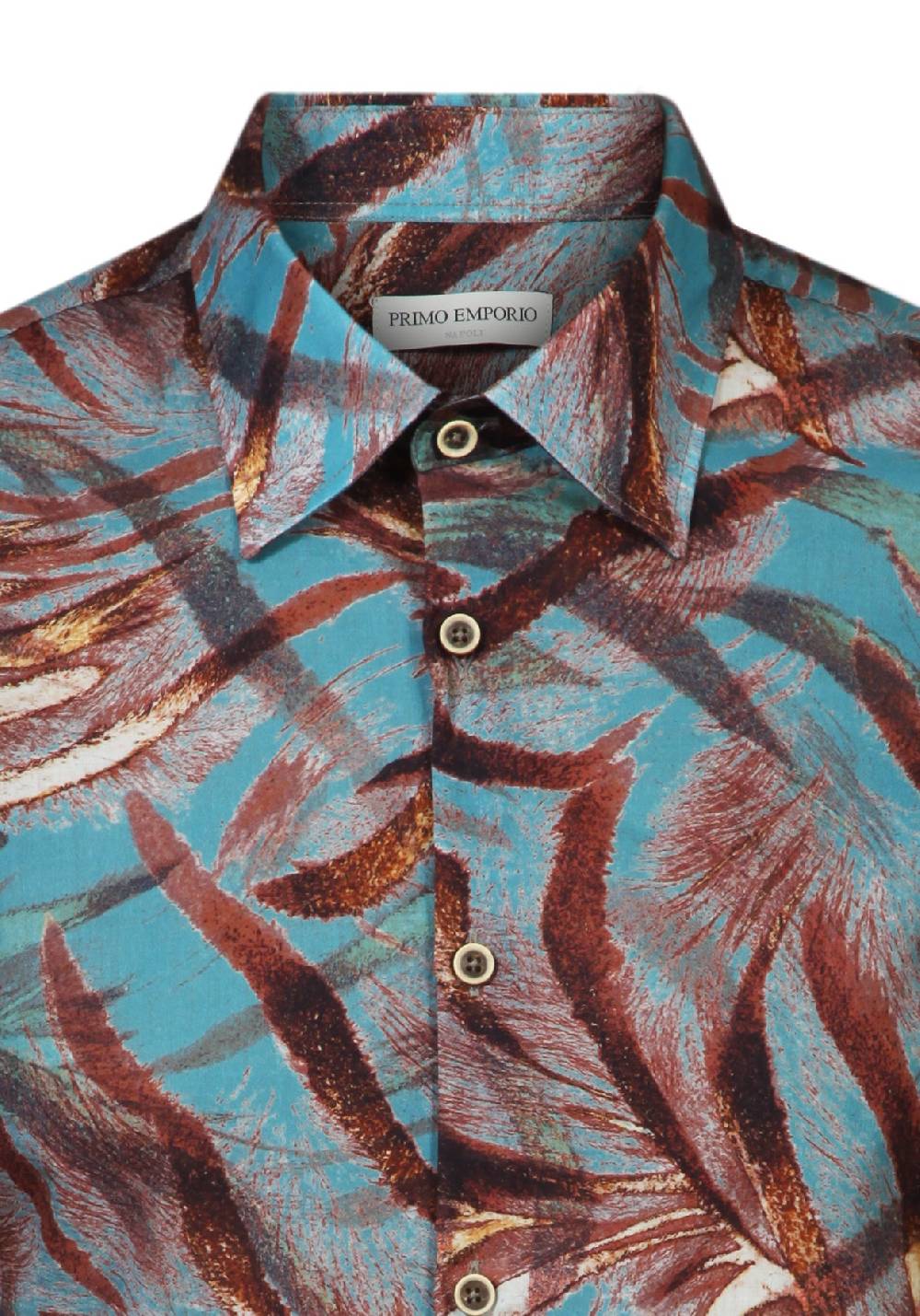 Primo Emporio Camicia In Cotone Fantasia Fiori