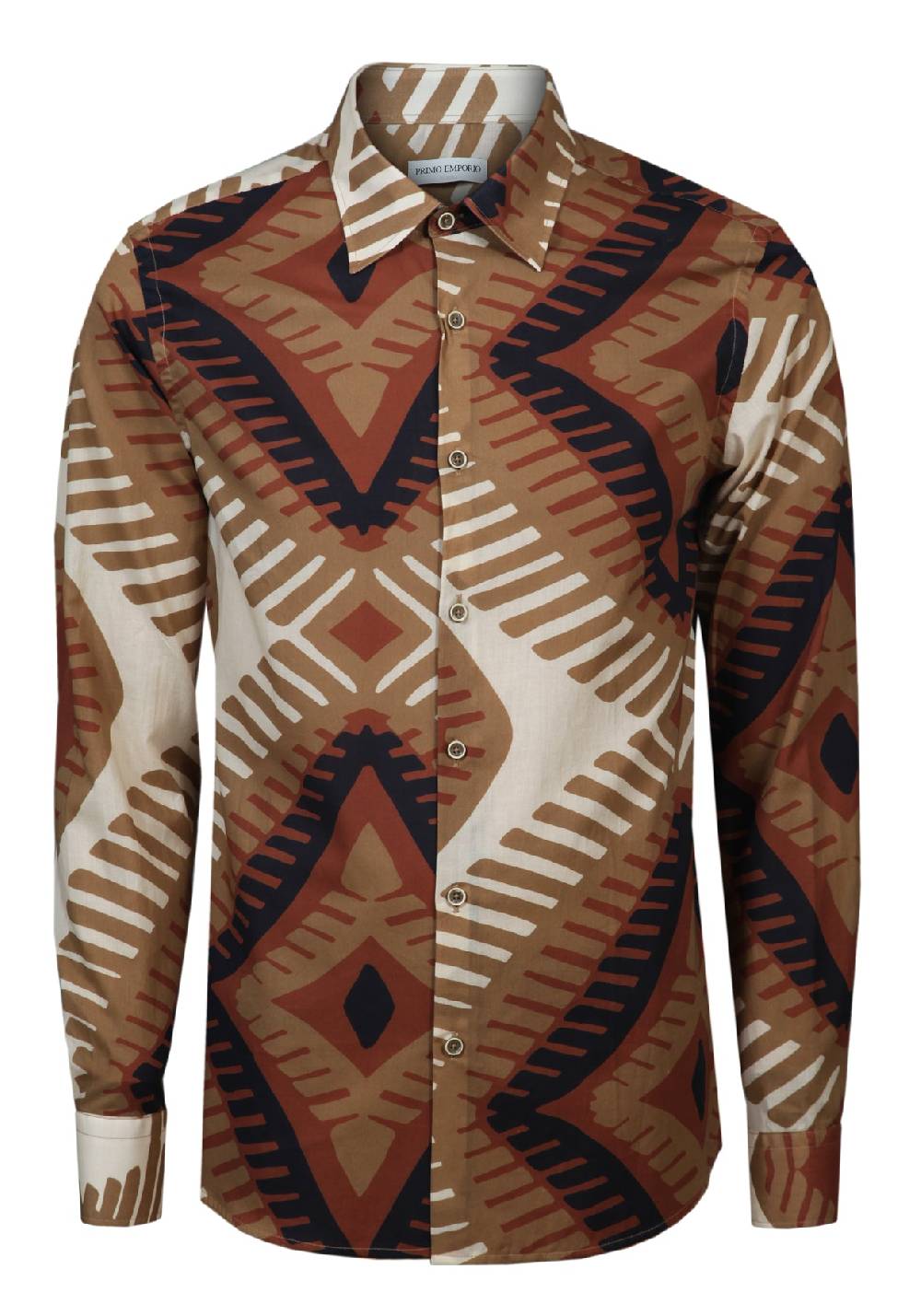 Primo Emporio Camicia In Cotone Fantasia Grande