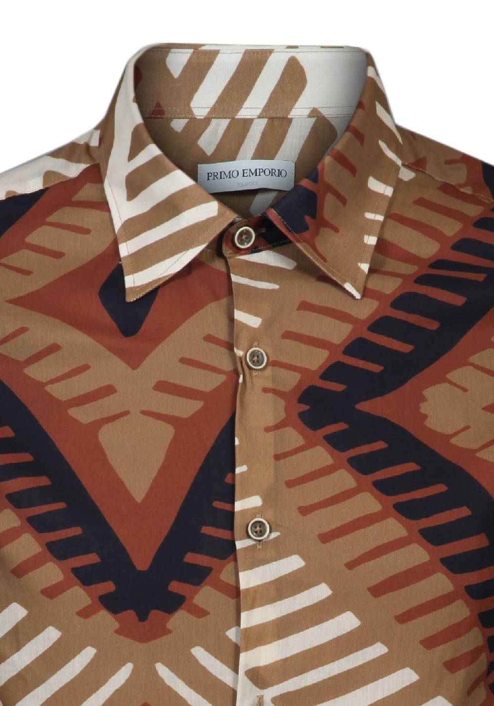 Primo Emporio Camicia in Cotone Fantasia Grande