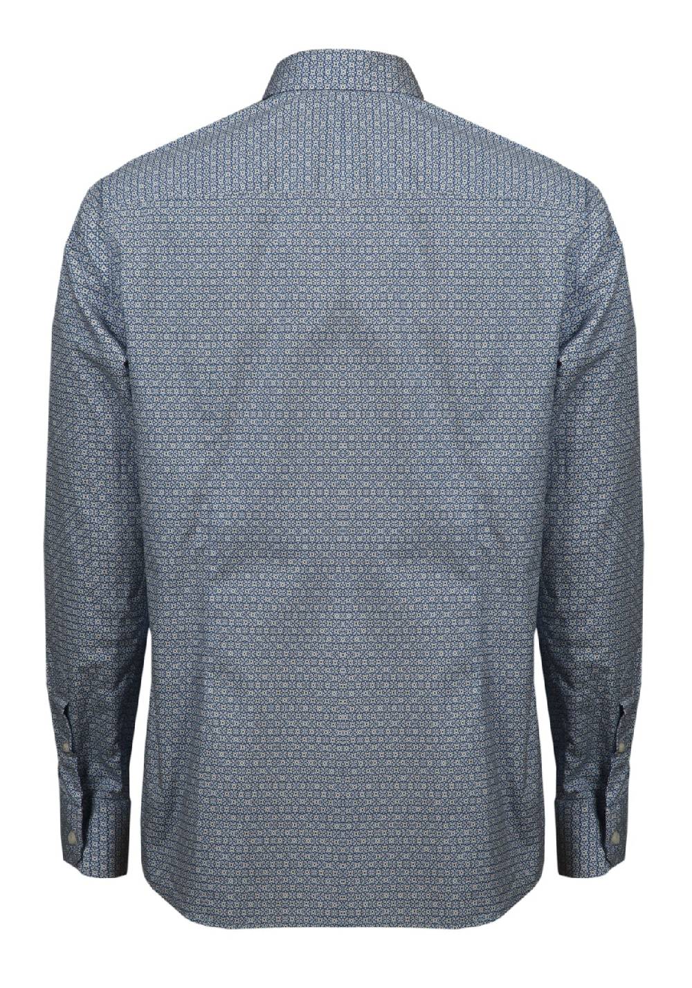 Primo Emporio Camicia In Cotone Micro-Fantasia