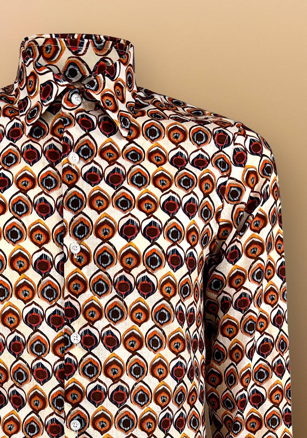 Primo Emporio Camicia in Lino con stampa