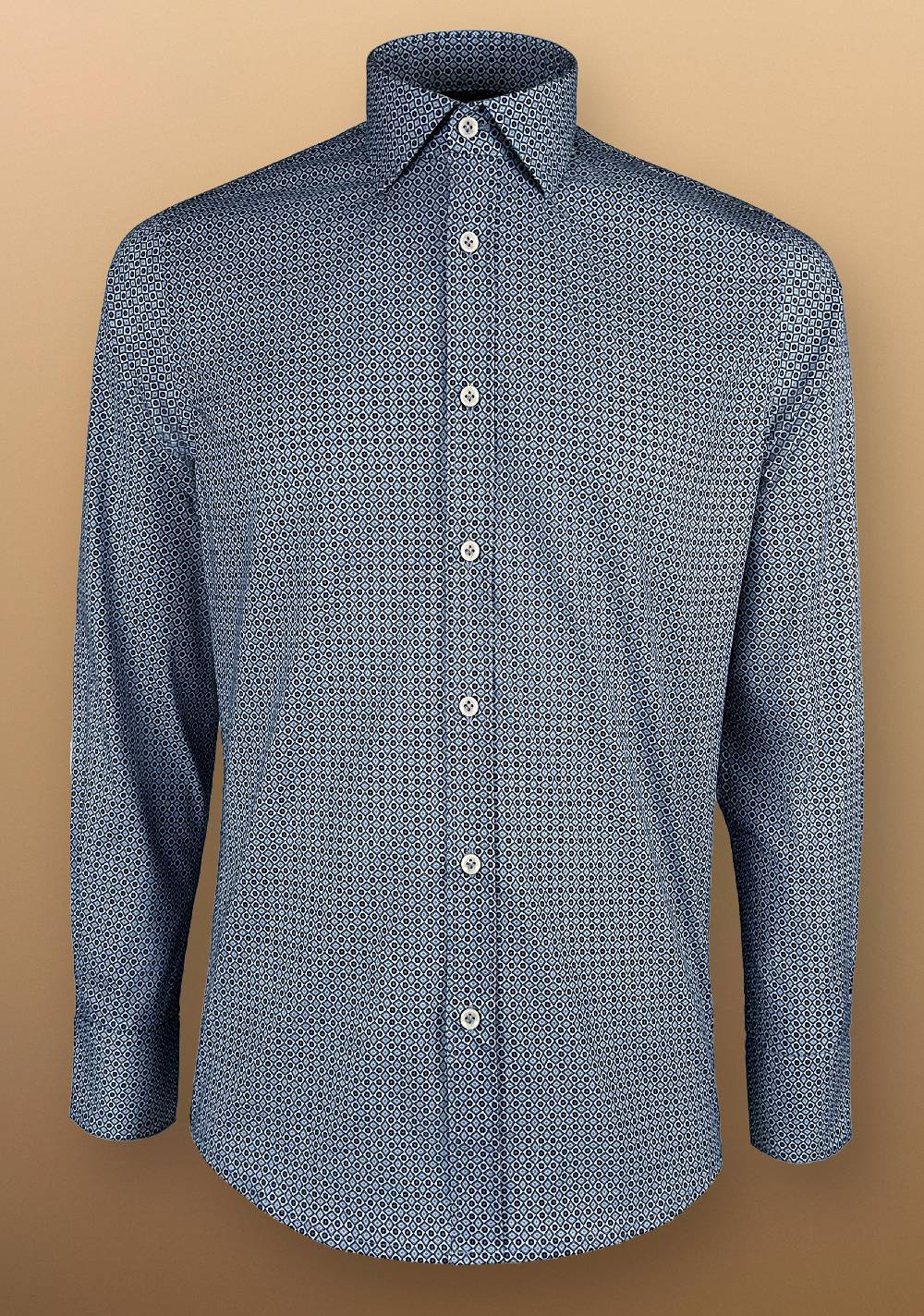 Primo Emporio Camicia Manica Lunghe Micro Fantasia